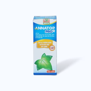 Siro ho Annatop Pro giảm ho, giảm tiết đàm cho trẻ (Chai 120ml)