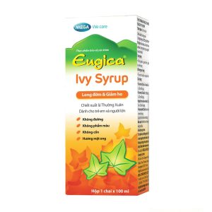 Thực phẩm bảo vệ sức khỏe MGWC Eugica Ivy Syrup Hỗ trợ giảm ho, long đờm (Chai 100ml)