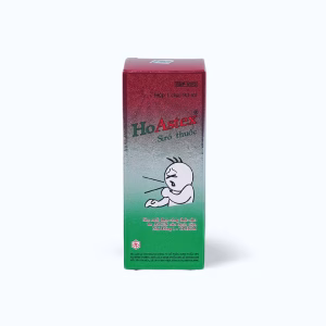Siro Ho Astex trị ho, tiêu đờm, viêm họng, viêm phế quản (chai 90ml)