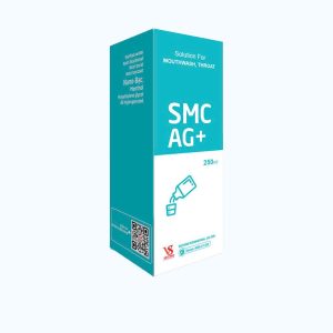 Nước súc miệng SMC Ag+ vệ sinh răng miệng (Chai 250ml)