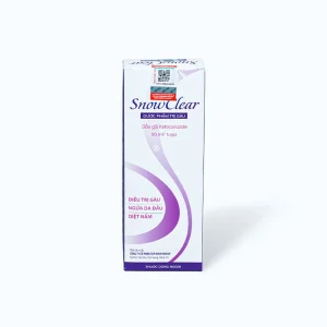 Dầu gội Snow Clear Merap trị chứng gàu, viêm da tiết bã nhờn và ngứa trên da đầu (Tuýp 50ml)