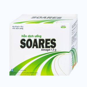 Soares Davipharm loét dạ dày - tá tràng, viêm dạ dày (30 gói x 15g)