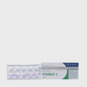 Viên nén Stamlo 5mg điều trị tăng huyết áp, đau thắt ngực (2 vỉ x 10 viên)