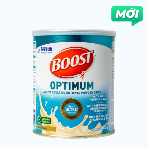 Sữa bột Nestlé Boost Optimum bổ sung dinh dưỡng toàn diện cho người lớn tuổi (400g)