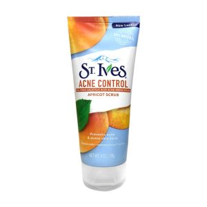 Sữa Rửa Mặt ST.IVES Acne Control Scrub Apricot Chiết Xuất Trái Mơ Tẩy Tế Bào Da Chết (170g)