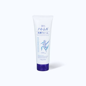 Sữa Rửa Mặt HATOMUGI Ý Dĩ Hỗ Trợ Dưỡng Ẩm, Sáng Da (Chai 170g)