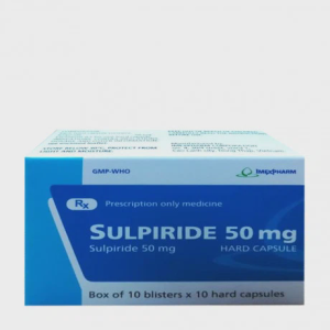 Viên nang cứng Sulpiride 50 Imexpharm điều trị tâm thần phân liệt (10 vỉ x 10 viên)