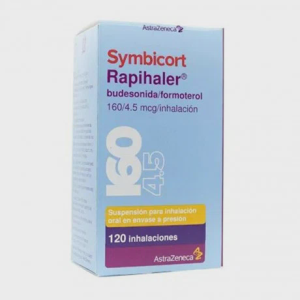 Thuốc hít định liều Symbicort Rapihaler 160/4.5mcg trị hen suyễn (hộp 120 liều)