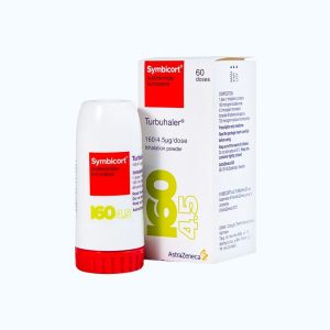 Bột hít Symbicort Turbuhaler 160/4.5mcg điều trị hen, bệnh phổi tắc nghẽn mãn tính (hộp 60 liều)