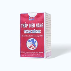 Viên uống TÂM BÌNH Thấp Diệu Năng hỗ trợ giảm đau thần kinh tọa (Hộp 60 Viên)