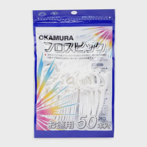 Tăm chỉ nha khoa Okamura (50 cây/gói)
