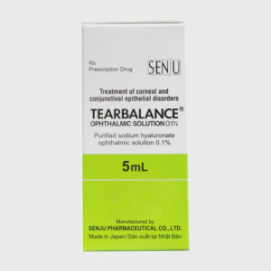 Thuốc nhỏ mắt Tearbalance Ophthalmic Solution 0.1% trị tổn thương biểu mô kết- giác mạc (chai 5ml)