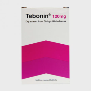 Viên nén Tebonin 120mg điều trị rối loạn tuần hoàn máu não (2 vỉ x 15 viên)