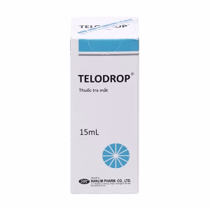 Thuốc nhỏ mắt Telodrop điều trị khô mắt do thiếu mucin hoặc thiếu nước mắt (chai 15ml)
