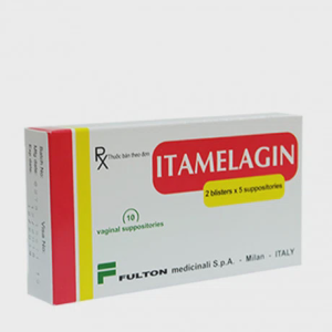 Viên đặt âm đạo Itamelagin điều trị nhiễm khuẩn, nấm âm đạo (2 vỉ x 5 viên)