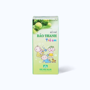 Siro Bảo Thanh hỗ trợ bổ phế cho trẻ (Lọ 100ml)
