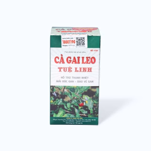 Thực phẩm bảo vệ sức khỏe Tuệ Linh Cà Gai Leo Hỗ trợ giải độc gan (Hộp 60 viên)