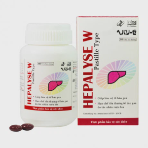 Viên uống Hepalyse W hỗ trợ giải độc gan do bia rượu (Chai 60 viên)