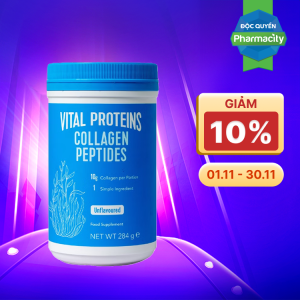 Thực Phẩm Bảo Vệ Sức Khỏe Vital Proteins Collagen Peptides Hộp 284g