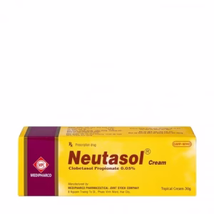 Thuốc dùng ngoài Neutasol trị vảy nến, viêm da, chàm, dị ứng, ngứa (tuýp 30g)