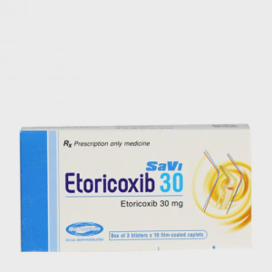 Viên nén Savi Etoricoxib 30mg điều trị viêm và giảm các cơn đau cơ xương khớp (3 vỉ x 10 viên)