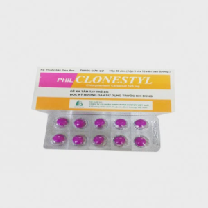 Viên nén Philclonestyl 125mg trị đau do co cứng cơ (5 vỉ x 10 viên)