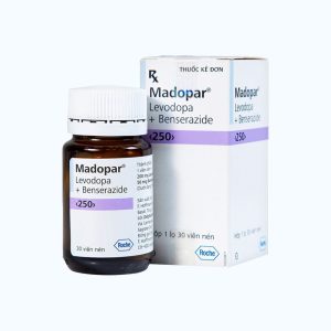 Viên nén Madopar 250mg trị bệnh parkinson (chai 30 viên)