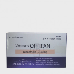 Viên nang Optipan 50mg điều trị triệu chứng thoái hóa khớp (3 vỉ x 10 viên)