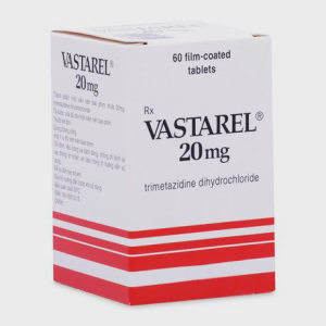 Viên nén Vastarel 20mg điều trị đau thắt ngực ổn định (chai 60 viên)