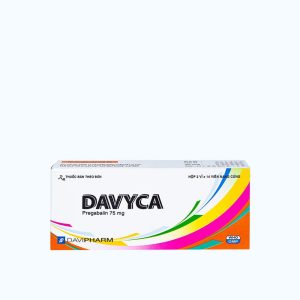 Thuốc điều trị bổ trợ động kinh cục bộ Davyca (2Vỉ x 14Viên)