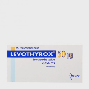 Viên nén Levothyrox 50mcg điều trị bướu giáp, suy giáp, ung thư giáp (3 vỉ x 10 viên)