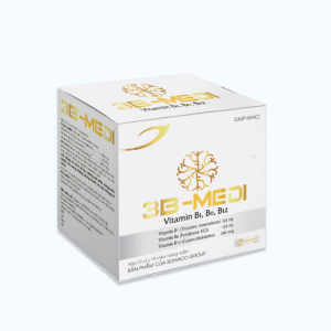 Viên nang 3B Medi điều trị rối loạn do thiếu vitamin B1, B6, B12 (10 vỉ x 10 viên)