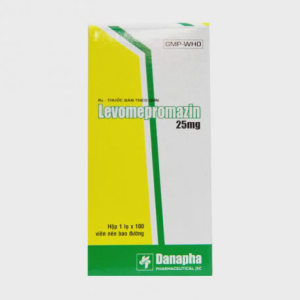 Viên nén bao đường Levomepromazin 25mg điều trị bệnh tâm thần phân liệt (chai 100 viên)