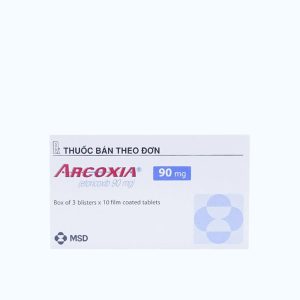 Viên nén Arcoxia 90mg điều trị viêm và giảm các cơn đau cơ xương khớp (3 vỉ x 10 viên)