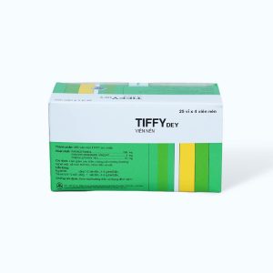 Tiffy viên (25 vỉ x 4 viên) – Giảm nhanh triệu chứng cảm cúm