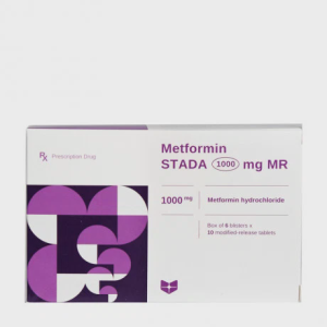 Viên giải phóng có kiểm soát Metformin Stella 1000mg điều trị đái tháo đường type 2 (6 vỉ x 10 viên)