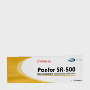 Viên giải phóng có kiểm soát Panfor SR-500mg Inventia trị đái tháo đường type 2 (5 vỉ x 20 viên)