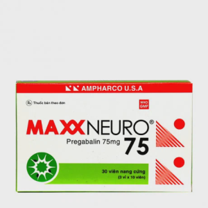 Thuốc điều trị đau thần kinh Maxxneuro 75mg (3 vỉ x 10 viên/hộp)