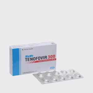 Viên nén Savi Tenofovir 300mg trị và dự phòng nhiễm HIV, viêm gan B mạn tính (3 vỉ x 10 viên)