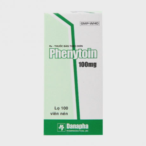 Viên nén Phenytoin 100mg Danapha điều trị động kinh (chai 100 viên)