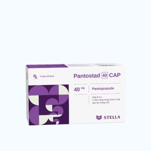 Viên nang PANTOSTAD 40mg viêm thực quản trào ngược (4 vỉ x 7 viên)
