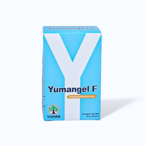 Hỗn dịch uống Yumangel F trị viêm loét dạ dày tá tràng, trào ngược dạ dày thực quản (20 gói x 15ml)