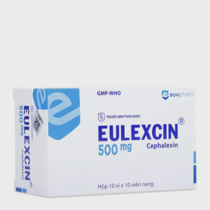 Viên nang EULEXCIN 500mg điều trị nhiễm khuẩn (chai 200 viên)