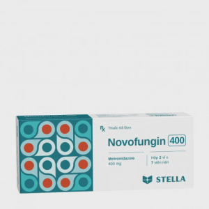 Viên nén Novofungin 400mg Stada điều trị nhiễm khuẩn (2 vỉ x 7 viên)
