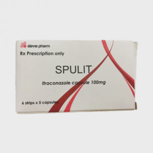 Viên nang Spulit 100mg Slavia điều trị các bệnh nhiễm nấm (6 vỉ x 5 viên)