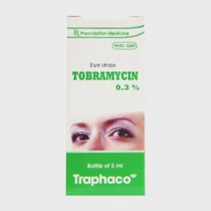 Thuốc nhỏ mắt Tobramycin 0.3% điều trị các bệnh nhiễm khuẩn mắt (chai 6ml)