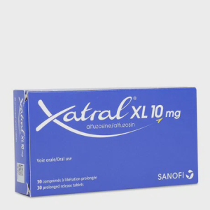 Viên phóng thích kéo dài Xatral XL 10mg điều trị phì đại lành tính tuyến tiền liệt (1 vỉ x 30 viên)
