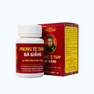 Viên hoàn cứng Phong Tê Thấp Bà Giằng trị đau nhức xương khớp (chai 400 viên)