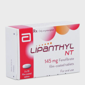 Viên nén Lipanthyl NT 145mg Abbott điều trị tăng Cholesterol máu và giảm tiến triển bệnh võng mạc đái tháo đường (30 viên)