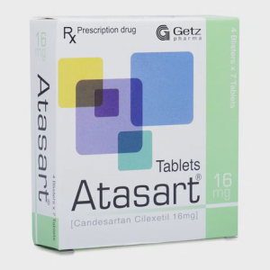 Viên nén Atasart 16mg điều trị tăng huyết áp, suy tim (4 vỉ x 7 viên)